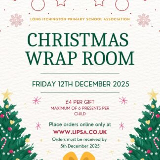 Christmas Wrap Room - Friday 12th December